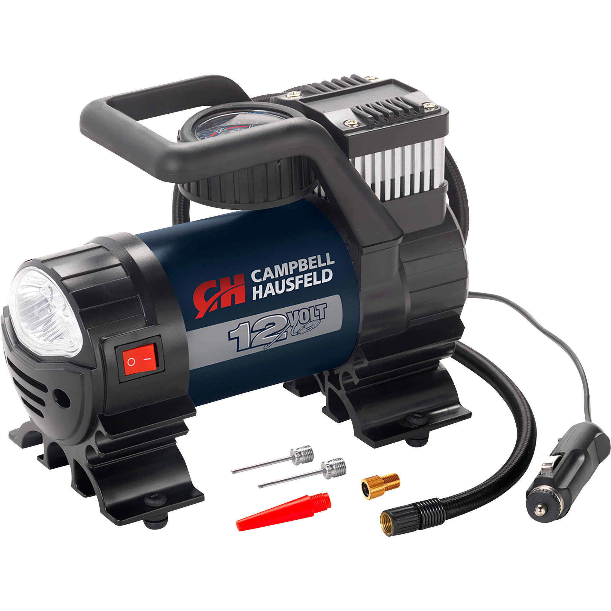 Campbell Hausfeld 12 Volt Portable Inflator, 150 PSI, Model# AF010400
